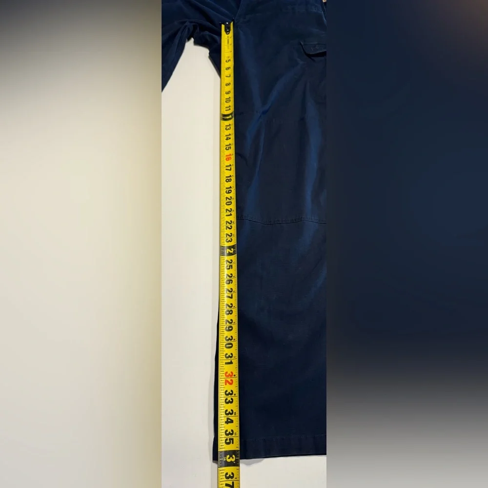 5.11 Tactical Men’s Pants Large 34/36 Blue Cargo Ripstop Reinforced Knee Butt - Picture 9 of 10